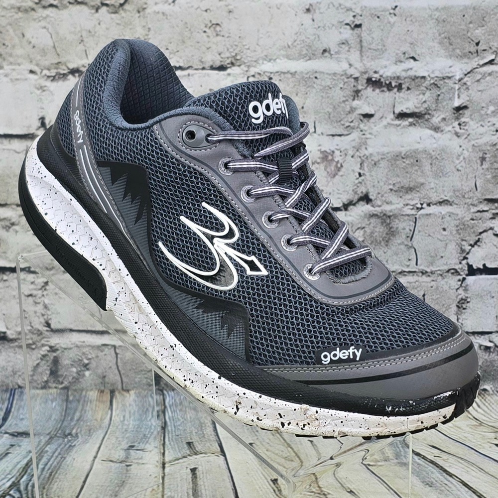 Gravity Defyer Ion Walking Shoes Womens 10 Grey VersoShock Athletic Sneakers